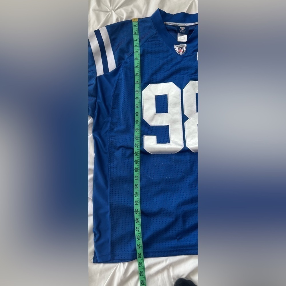 Robert Mathis Indianapolis Colts OnField Reebok Jersey - Picture 4 of 9